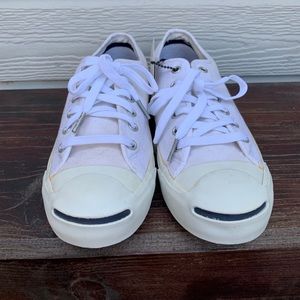 JACK PURCELL CONVERSE White Canvas Women’s Size 9